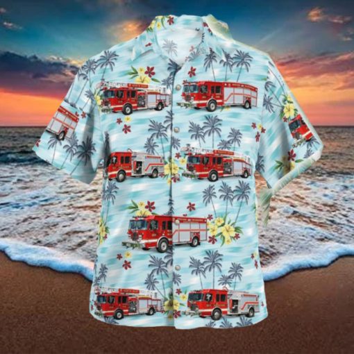 Machesney Park Illinois North Park Fire Protection District Hawaiian Shirt