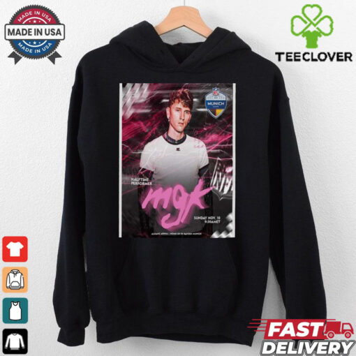 Machine Gun Kelly MGK Taking The Stage At Halftime In NFL 2024 Munich Game On November 10 2024 shirt