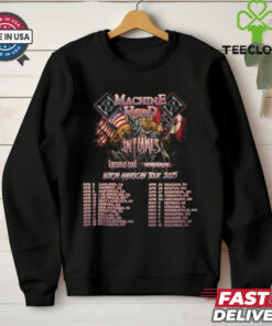 Machine Head In Flames Lacuna Coil And Unearth Tour 2025 Shirt