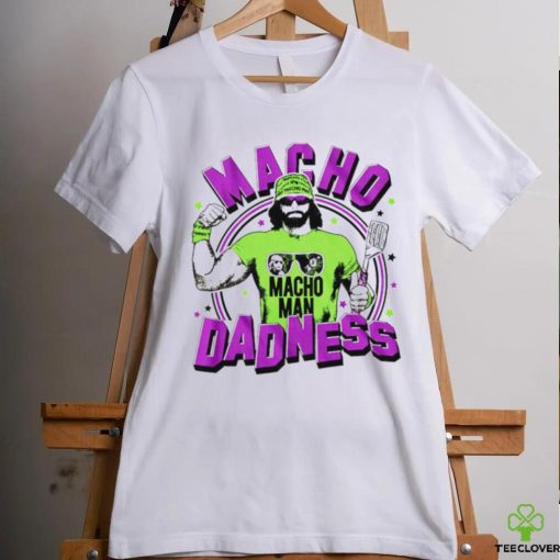 Macho Man Dadness retro men graphic shirt