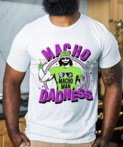 Macho Man Dadness retro men graphic shirt
