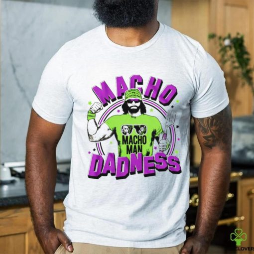 Macho Man Dadness retro men graphic shirt