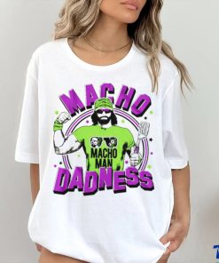 Macho Man Dadness retro men graphic shirt