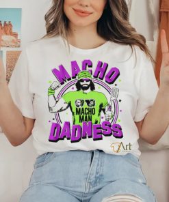 Macho Man Dadness retro men graphic shirt