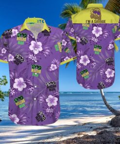 Macho Man I Am Savage Hawaiian Shirt Summer Vacation Gift