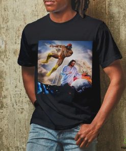 Macho Man Randy Savage Elbow Drop Jesus T Shirt