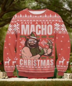 Macho Man Randy Savage Ugly Christmas Sweater