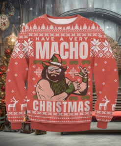 Macho Man Randy Savage Ugly Christmas Sweater