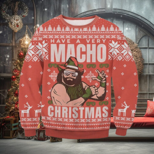 Macho Man Randy Savage Ugly Christmas Sweater