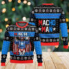 Funny Leo Ugly Christmas 3D Sweater, Man Drinking Wine Xmas Sweatshirt, Christmas Party 2024 Shirt, Christmas Movie Tee, Gifts For Fan