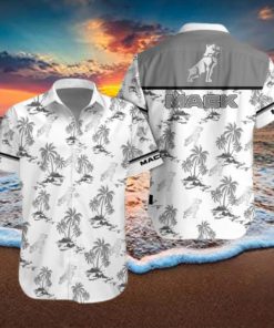 Mack Car 3D Hawaiian Shirt Tree Summer Holidays For Men Women Fans