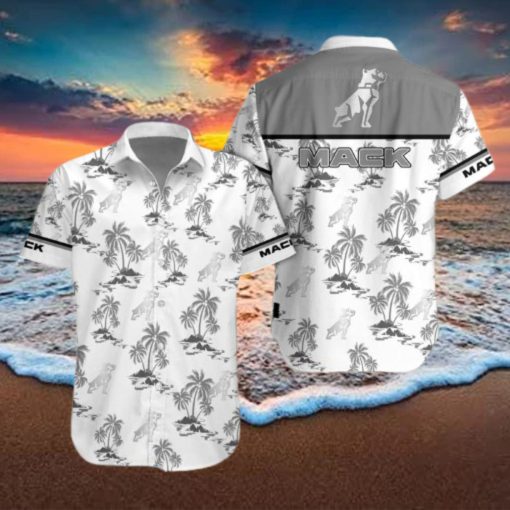 Mack Car 3D Hawaiian Shirt Tree Summer Holidays For Men Women Fans