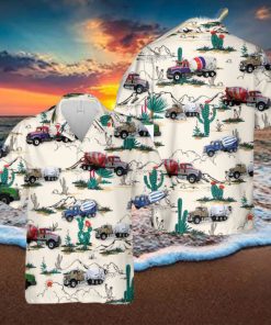 Mack Granite Concrete Mixer Hawaiian Shirt