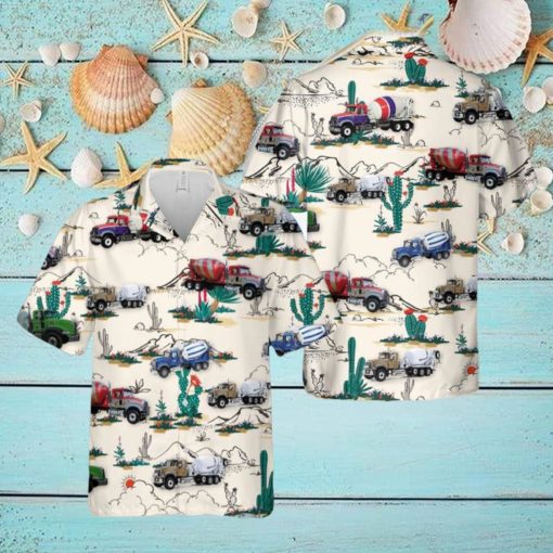 Mack Granite Concrete Mixer Hawaiian Shirt