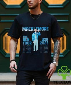 Macklemore Concert The Ben Tour 2023 Tracklist 2 Sides Shirt