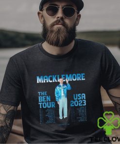 Macklemore Concert The Ben Tour 2023 Tracklist 2 Sides Shirt