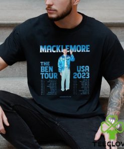 Macklemore Concert The Ben Tour 2023 Tracklist 2 Sides Shirt