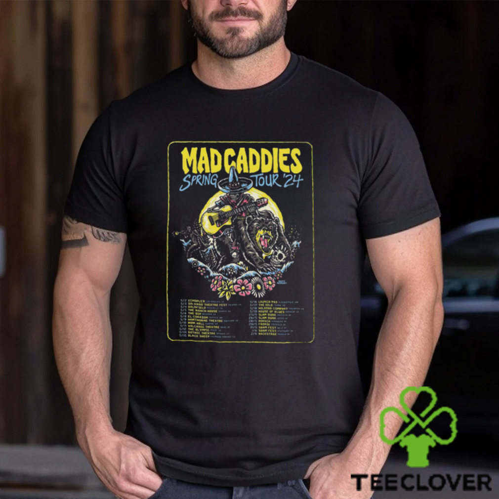 Mad Caddies Spring Tour 2024 T Shirt Mad Caddies Spring Tour 2024 T Shirt