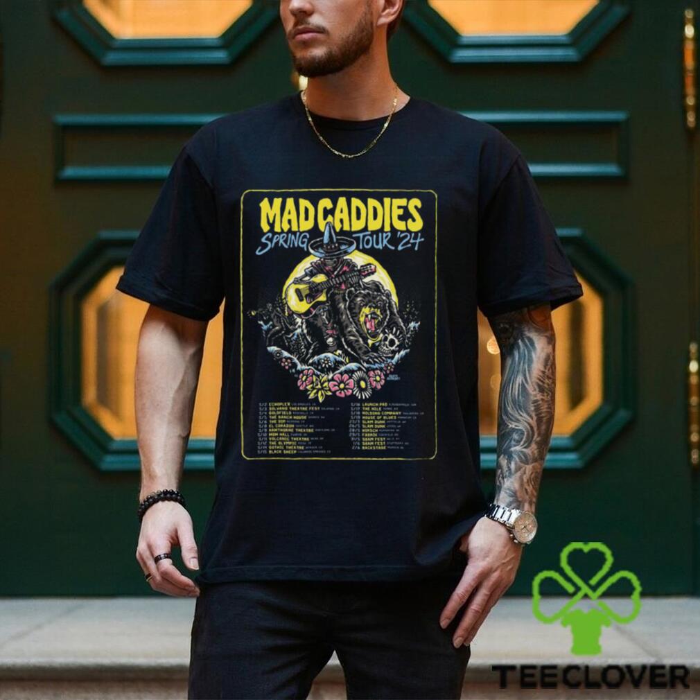 Mad Caddies Spring Tour 2024 T Shirt Mad Caddies Spring Tour 2024 T Shirt