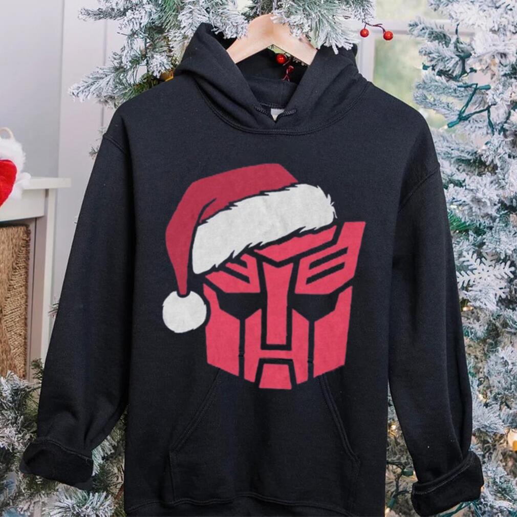 Mad Engine Transformers Navy Autobots Santa Graphic T Shirt Mad Engine Transformers Navy Autobots Santa Graphic T Shirt