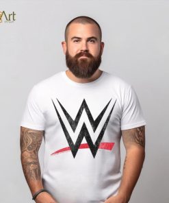 Mad Engine White WWE Graphic T Shirt