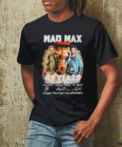 Mad Max Furiosa 45 years 1979 2024 thank you for the memories hoodie, sweater, longsleeve, shirt v-neck, t-shirt