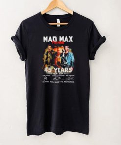 Mad Max Furiosa 45 years 1979 2024 thank you for the memories signatures shirt 7 Mad Max Furiosa 45 years 1979 2024 thank you for the memories signatures shirt
