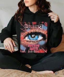 Madame Web Official Poster ScreenX Releases February 14th 2024 hoodie, sweater, longsleeve, shirt v-neck, t-shirt