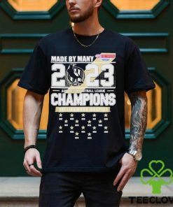 Made By Many 2023 Australian Football League Champions Collingwood Magpies T Shirt