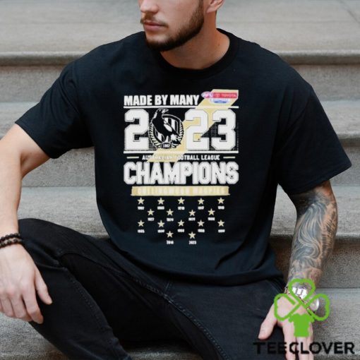 Made By Many 2023 Australian Football League Champions Collingwood Magpies T Shirt