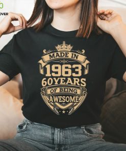 Made In 1963, 60 Years T Shirt