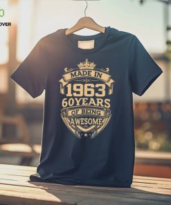 Made In 1963, 60 Years T Shirt
