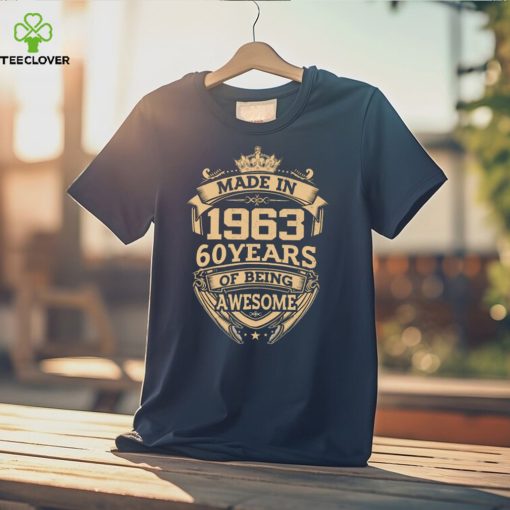 Made In 1963, 60 Years T Shirt
