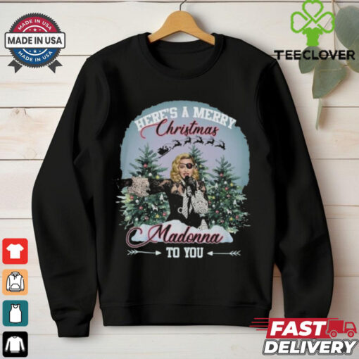 Madonna Here’s A Merry Christmas Madonna To You 2024 Shirt