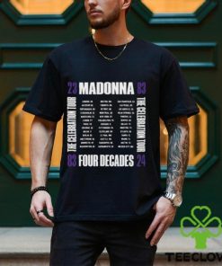 Madonna The Celebration 2024 Tour T Shirt