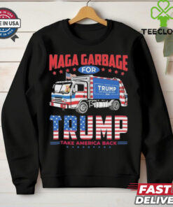 Maga Garbage For Trump Take America Back Shirt