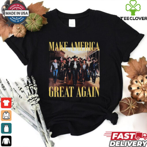 Maga Garbage Trump Make America Great Again T Shirt