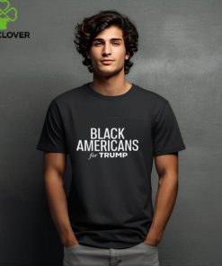 Maga Gear Black Americans For Trump Shirt