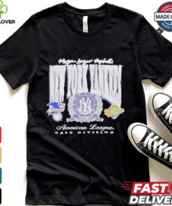 Magen Longue Baseball New York Yankees American League East Division shirt 2 Magen Longue Baseball New York Yankees American League East Division shirt