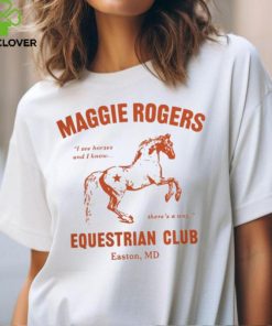 Maggie Rogers Merch Store Equestrian Club Tee Shirt