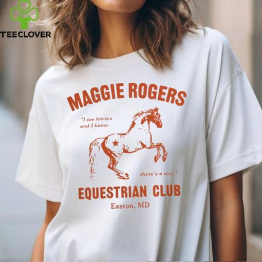 Maggie Rogers Merch Store Equestrian Club Tee Shirt