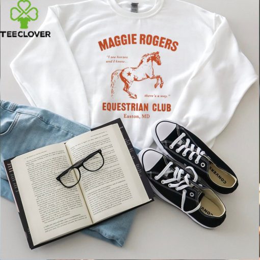 Maggie Rogers Merch Store Equestrian Club Tee Shirt