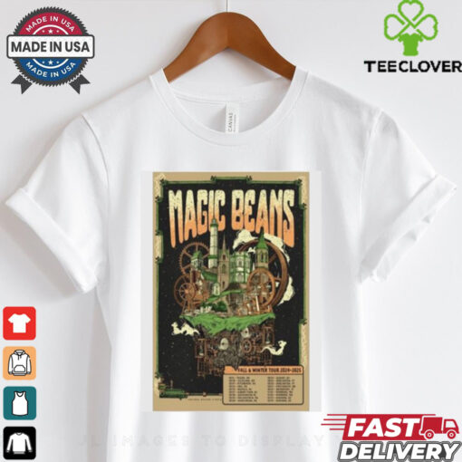 Magic Beans Fall Winter Tour 2024 2025 T Shirt White