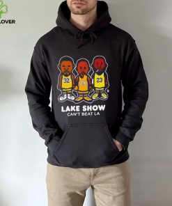 Magic Johnson Kobe Bryant Kobe LeBron players Lake show can’t beat LA caricature hoodie, sweater, longsleeve, shirt v-neck, t-shirt