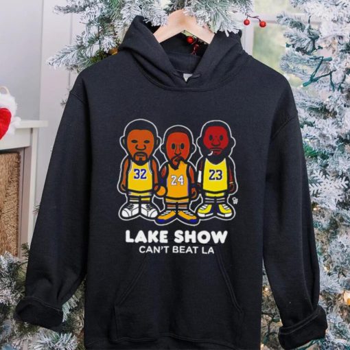 Magic Johnson Kobe Bryant Kobe LeBron players Lake show can’t beat LA caricature hoodie, sweater, longsleeve, shirt v-neck, t-shirt