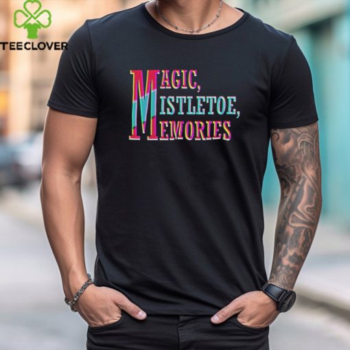 Magic Mistletoe Memories Colorful T Shirt