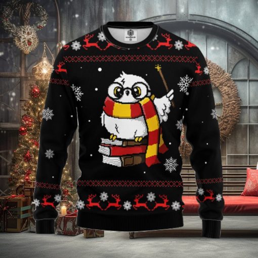 Magic Owl Ugly Christmas Sweater For Men Women