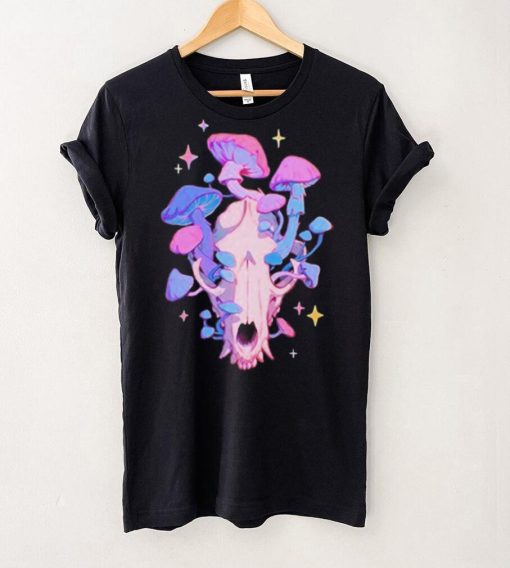 Magic Raccoon Skull artwork t shirt