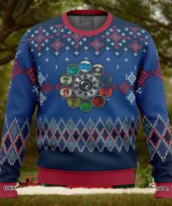 Magic the Gathering Ravnica Ugly Christmas Wool Knitted Sweater