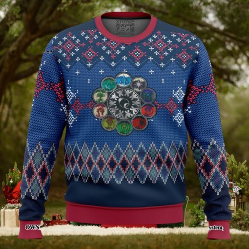 Magic the Gathering Ravnica Ugly Christmas Wool Knitted Sweater